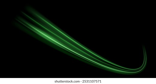 beautiful light speed line background on black background abstract design vector illustration