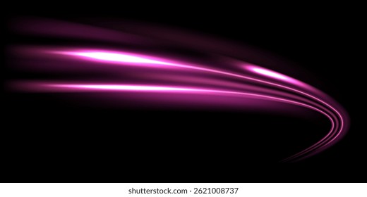 beautiful light speed line background on black background abstract design vector illustration