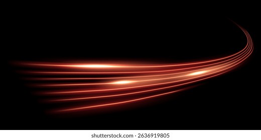 beautiful light speed line background on black background abstract design vector illustration