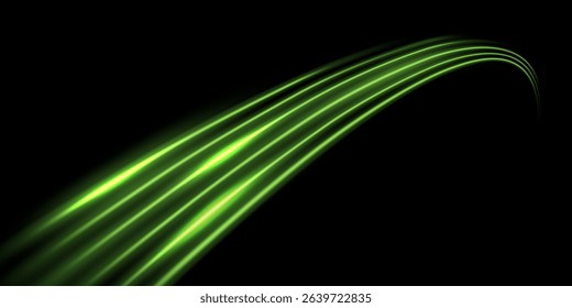 beautiful light speed line background on black background abstract design vector illustration