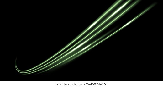 beautiful light speed line background on black background abstract design vector illustration