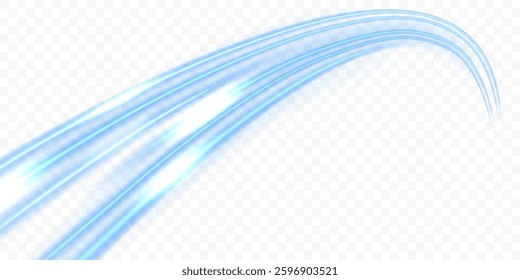 Beautiful light speed lines background. Abstract design vector illustration.
