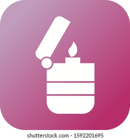 Beautiful Lighter Lighter Vector Icon