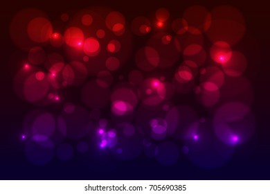 Beautiful lights background bokeh Illustration