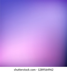 Beautiful lilac color gradient background. Blurred purple backdrop. Vector illustration for your graphic design, banner, poster, card