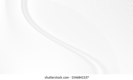 Beautiful line abstract background with white color effect.
Simple,digital and modern background with smooth gradient white color.