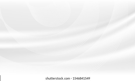 Beautiful line abstract background with white color effect.
Simple,digital and modern background with smooth gradient white color.