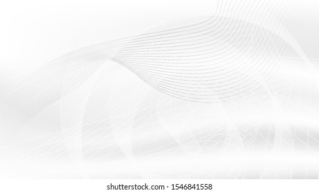 Beautiful line abstract background with white color effect.
Simple,digital and modern background with smooth gradient white color.