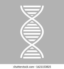 Beautiful linear icon - dna. Vector