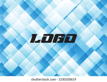 
Beautiful lines, stripes lines behind the logo, bright and beautiful vector illustration