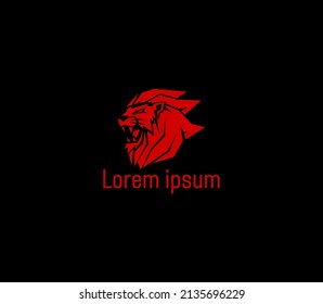 Beautiful Lion logo and design.	