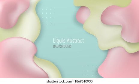 Beautiful liquid color background Shapes liquid gradient Futuristic background design