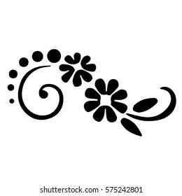 beautiful little flower patterns stencils