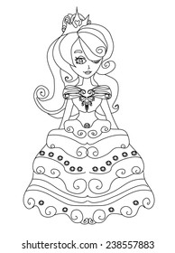 Beautiful little princess