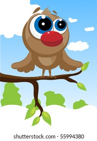  beautiful little vector bird
