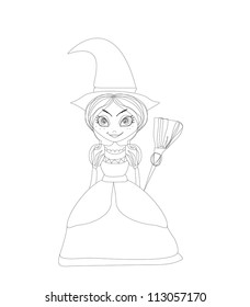  beautiful little witch
