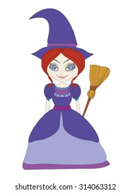 beautiful little witch