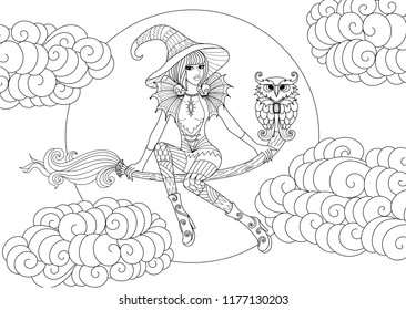 lalaloopsy coloring pages halloween witch