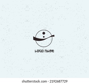 beautiful logo in Japanese style	