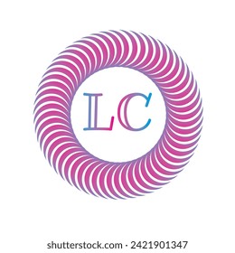 A beautiful logo a LC .