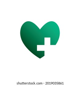 Beautiful logo for Medicare. Circle logo. Health care logo or symbol - vector