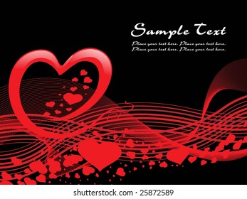 beautiful love background text