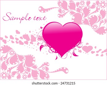 beautiful love design text