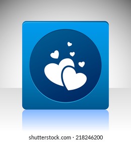 Beautiful Love Heart web icon