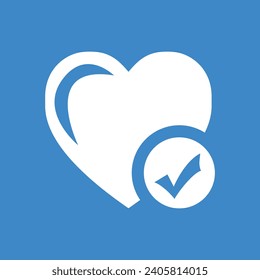 Hermoso diseño de icono de amor vectorial 