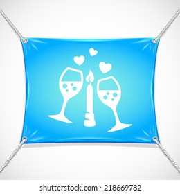 Beautiful Love Romantic Evening web icon