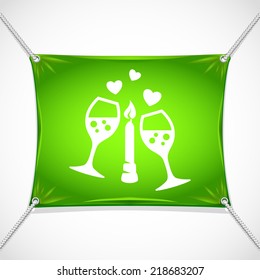 Beautiful Love Romantic Evening web icon