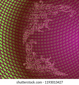 Beautiful lovely magic abstract background.