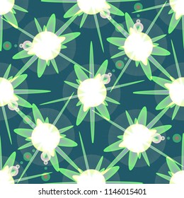 Beautiful lovely magic abstract object glow splash background seamless.
