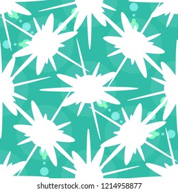 Beautiful lovely magical abstract object glow splash background seamless.