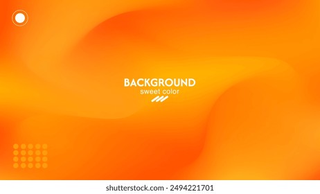 Beautiful and luxurious gradient soft fresh orange gradient background. Minimalist pastel colors