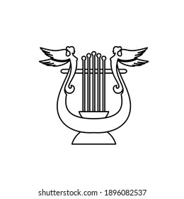 1,485 Lyre Outline Images, Stock Photos & Vectors | Shutterstock