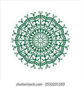 Hermoso diseño de Mandala de color degradado de lujo