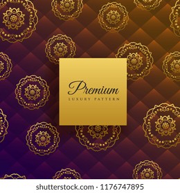 beautiful luxury mandala decoration pattern background