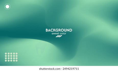 Beautiful and luxury soft green gradient background product advertising, card, poster and website template