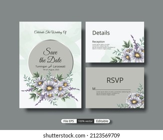 a beautiful luxury wedding invitation template that will make the party event more perfect
