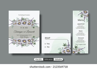 a beautiful luxury wedding invitation template that will make the party event more perfect
