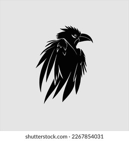 beautiful macaw bird vector, for retro logos, emblems, badges, labels templates and t-shirt vintage design elements.