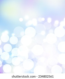 beautiful macro light blue background with bokeh