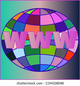 Beautiful magian multicolor globe www.