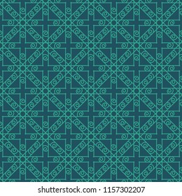 Beautiful magic abstract background multicolored seamless.