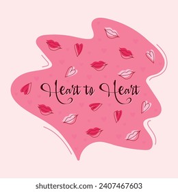 Beautiful magic Valentine's day speech bubbles with lovely quotes for lovers. Amazing stickers collection