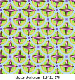 Beautiful magical abstract background multicolored seamless.