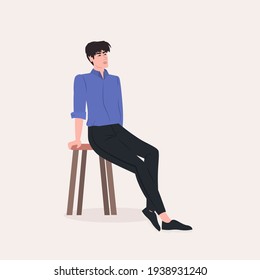 Person Sitting in Chair Images, Stock Photos & Vectors | Shutterstock