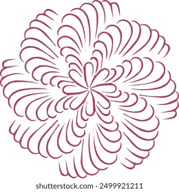 Beautiful mandala art, vector mandala design
