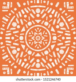 Beautiful Mandala Background. Oriental. Vector Decoration.